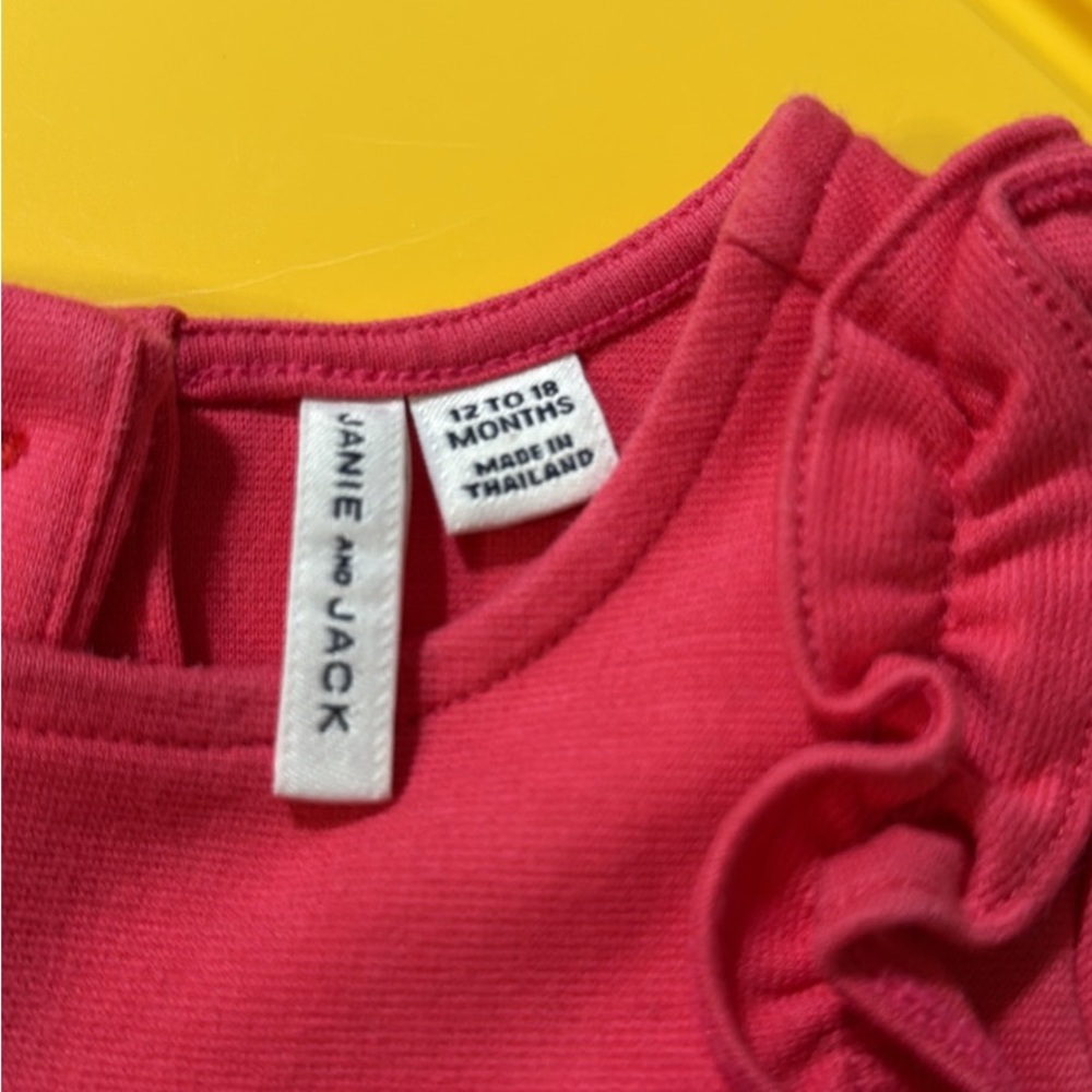 Janie and Jack Pink Kids Dress